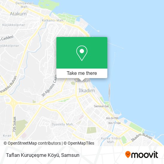 Taflan Kuruçeşme Köyü map