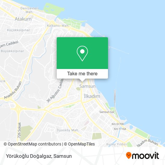 Yörükoğlu Doğalgaz map