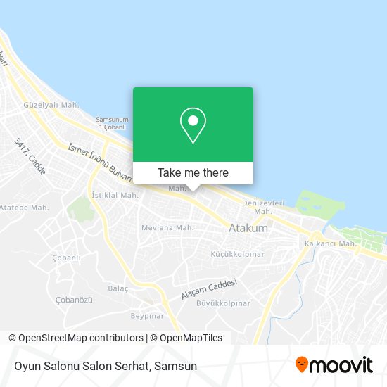 Oyun Salonu Salon Serhat map