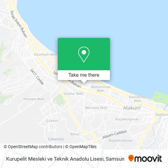 Kurupelit Mesleki ve Teknik Anadolu Lisesi map