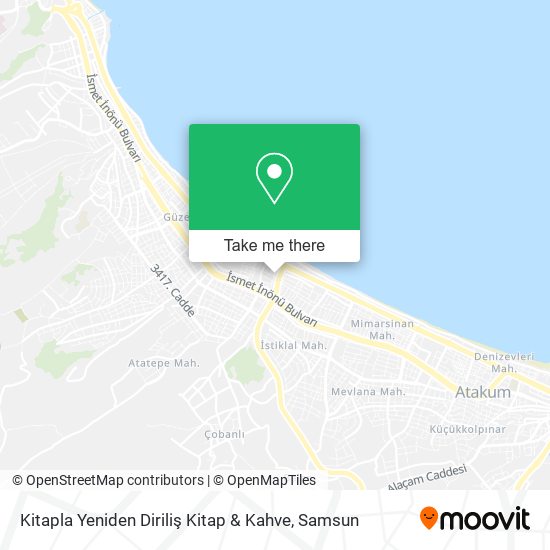 Kitapla Yeniden Diriliş Kitap & Kahve map