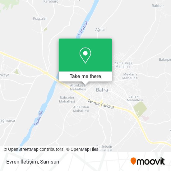 Evren İletişim map