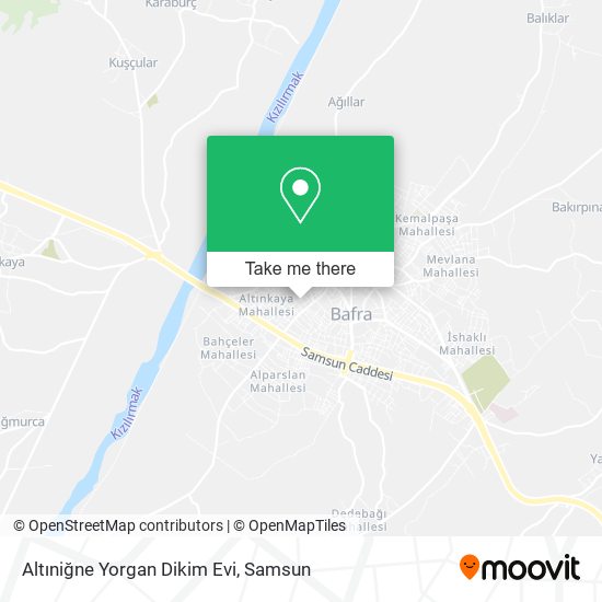 Altıniğne Yorgan Dikim Evi map