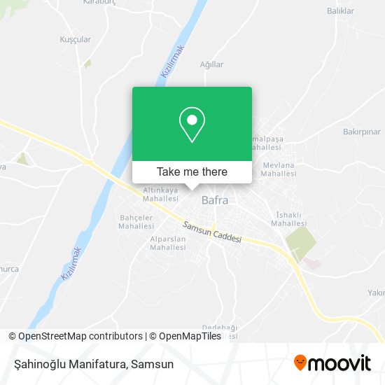 Şahinoğlu Manifatura map