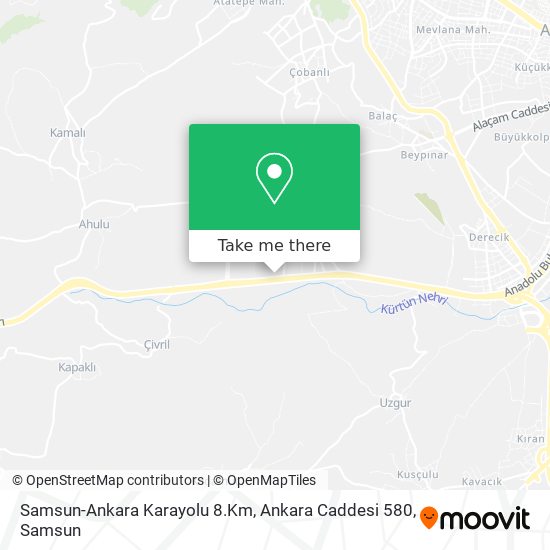 Samsun-Ankara Karayolu 8.Km, Ankara Caddesi 580 map