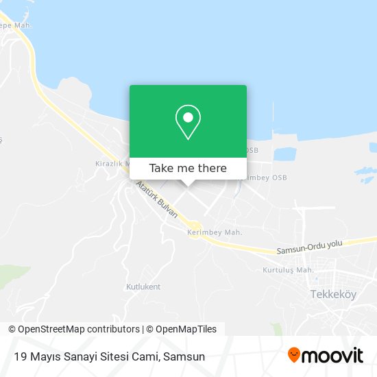 19 Mayıs Sanayi Sitesi Cami map