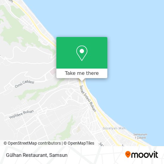 Gülhan Restaurant map