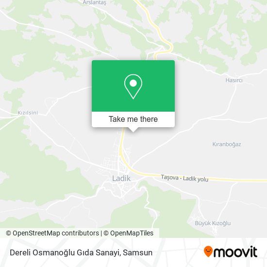 Dereli Osmanoğlu Gıda Sanayi map