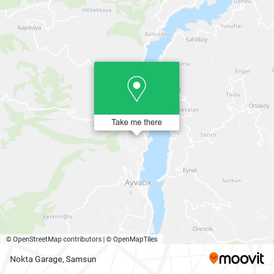 Nokta Garage map