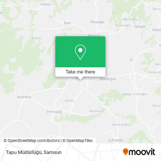 Tapu Müdürlüğü map