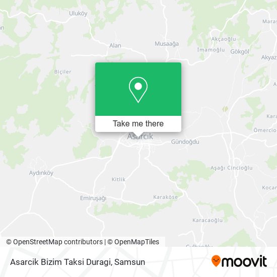 Asarcik Bizim Taksi Duragi map