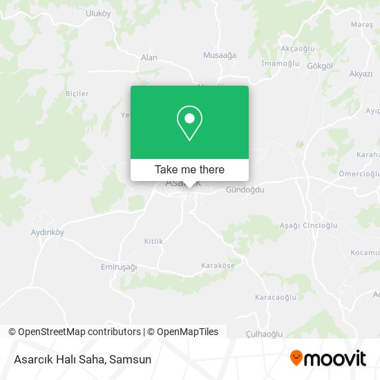 Asarcık Halı Saha map