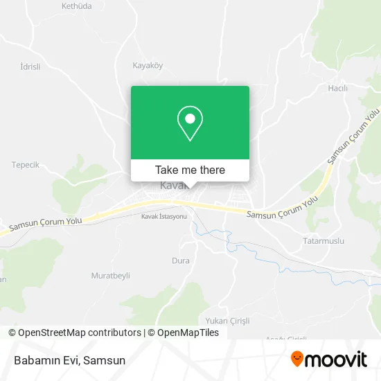 Babamın Evi map