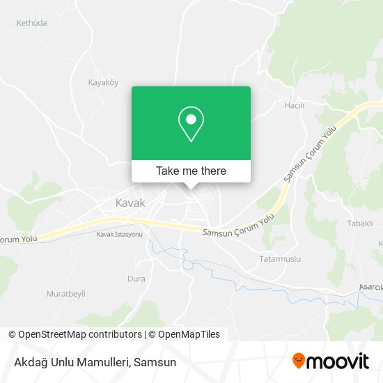 Akdağ Unlu Mamulleri map