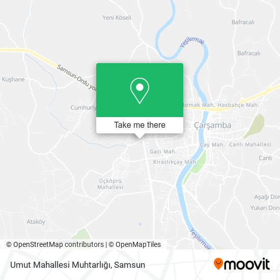 Umut Mahallesi Muhtarlığı map