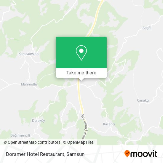 Doramer Hotel Restaurant map