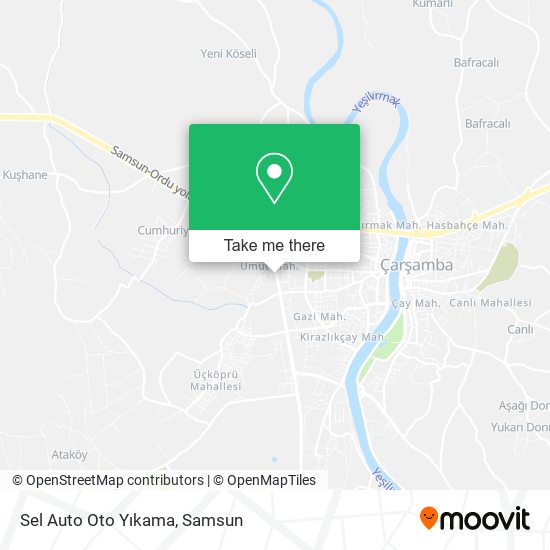 Sel Auto Oto Yıkama map