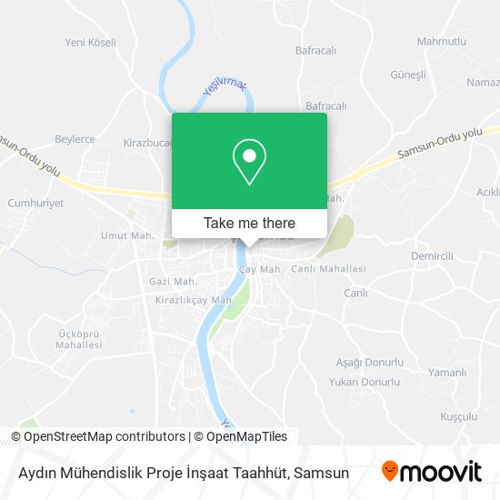 Aydın Mühendislik Proje İnşaat Taahhüt map