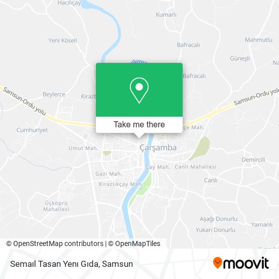 Semaıl Tasan Yenı Gıda map