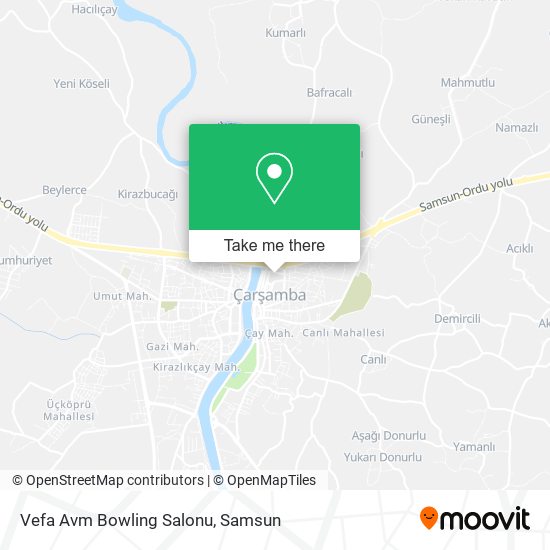 Vefa Avm Bowling Salonu map