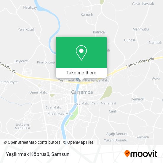 Yeşilırmak Köprüsü map