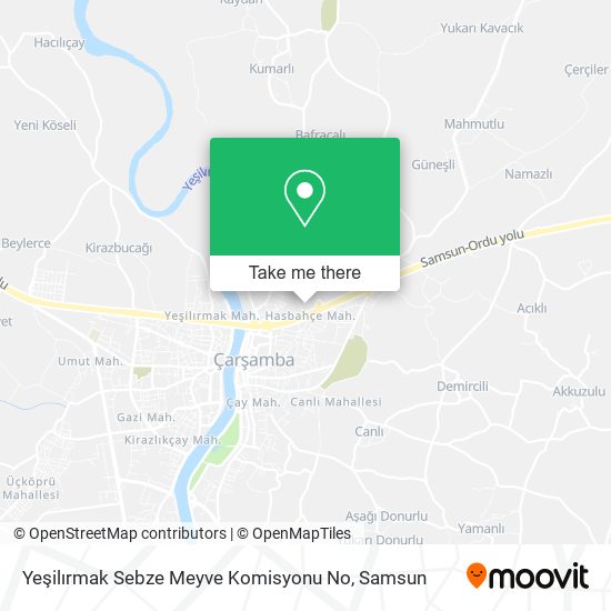 Yeşilırmak Sebze Meyve Komisyonu No map