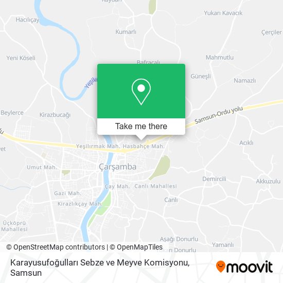 Karayusufoğulları Sebze ve Meyve Komisyonu map