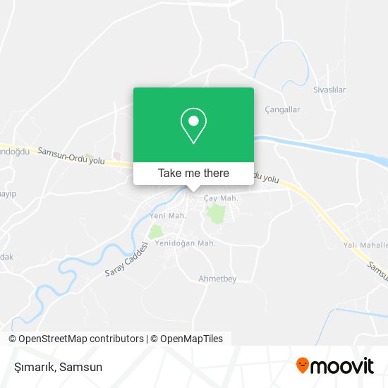 Şımarık map