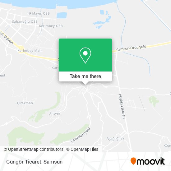 Güngör Ticaret map