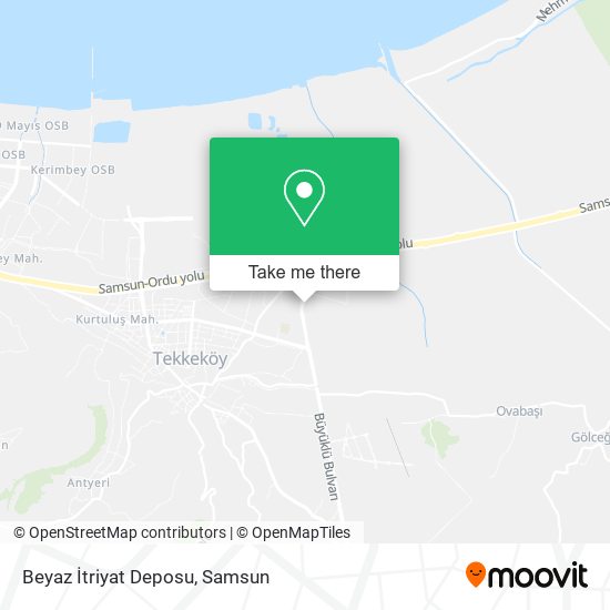 Beyaz İtriyat Deposu map