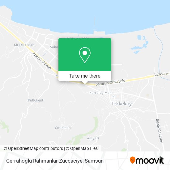 Cerrahoglu Rahmanlar Züccaciye map