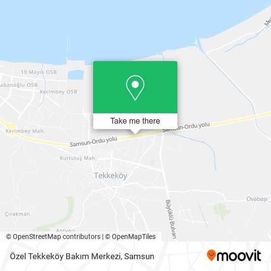Özel Tekkeköy Bakım Merkezi map