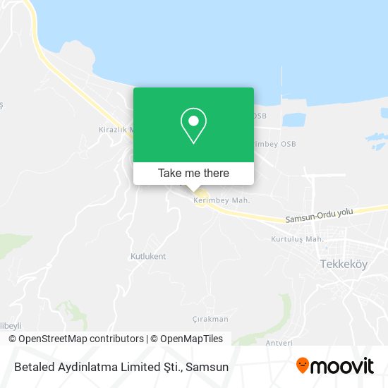 Betaled Aydinlatma Limited Şti. map