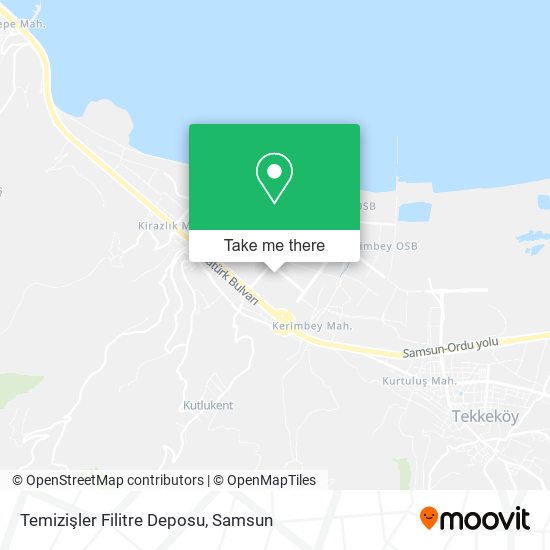 Temizişler Filitre Deposu map