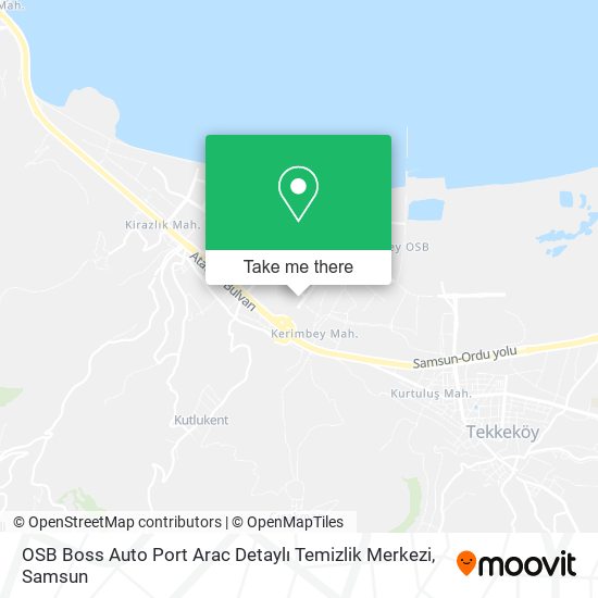 OSB Boss Auto Port Arac Detaylı Temizlik Merkezi map