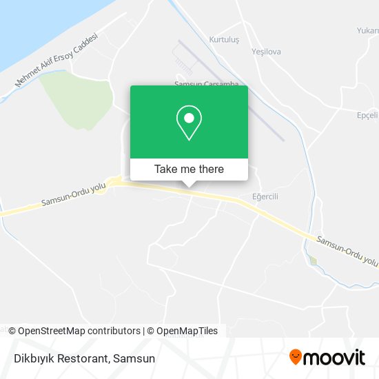 Dikbıyık Restorant map