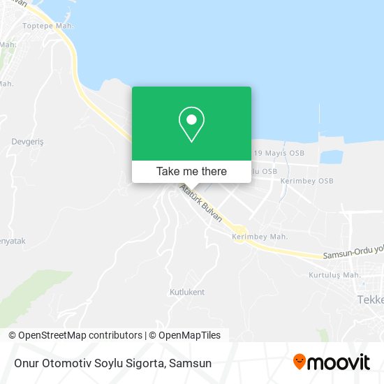 Onur Otomotiv Soylu Sigorta map