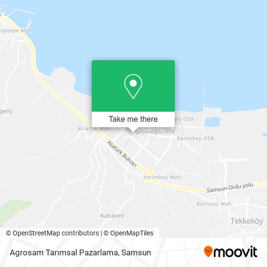 Agrosam Tarımsal Pazarlama map