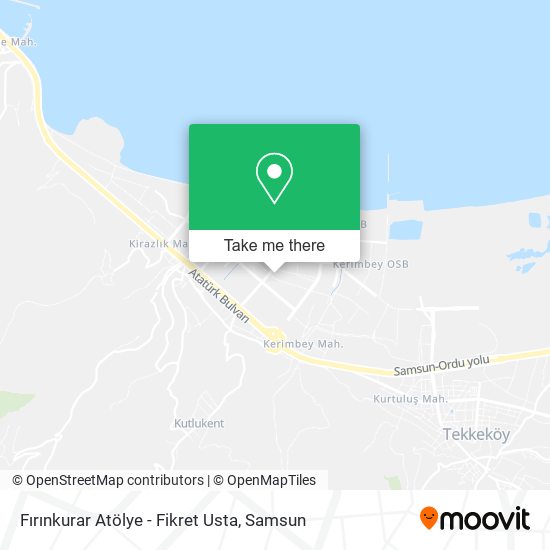 Fırınkurar Atölye - Fikret Usta map