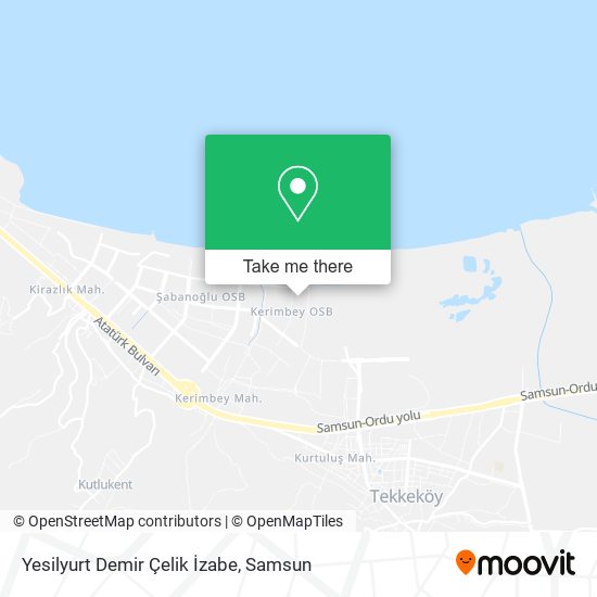 Yesilyurt Demir Çelik İzabe map