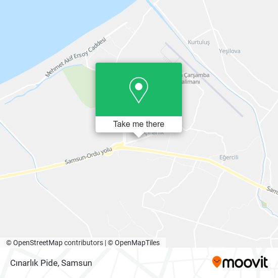 Cınarlık Pide map