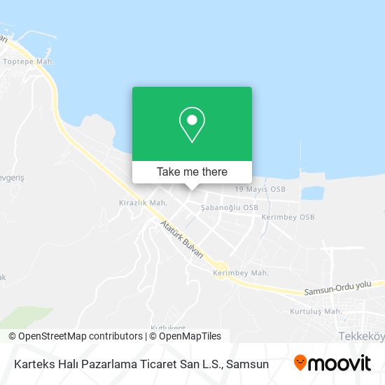 Karteks Halı Pazarlama Ticaret San L.S. map