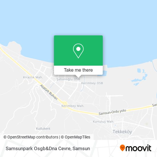 Samsunpark Osgb&Dna Cevre map