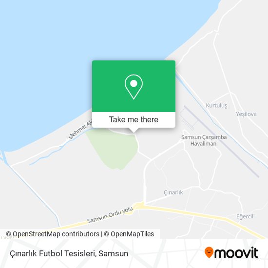 Çınarlık Futbol Tesisleri map