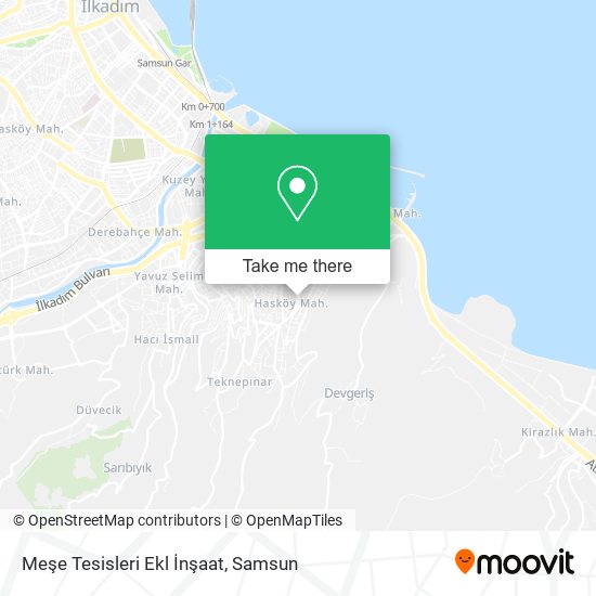Meşe Tesisleri Ekl İnşaat map