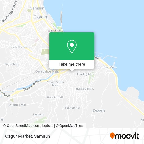 Ozgur Market map