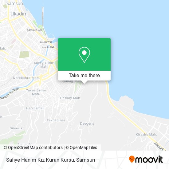 Safiye Hanım Kız Kuran Kursu map