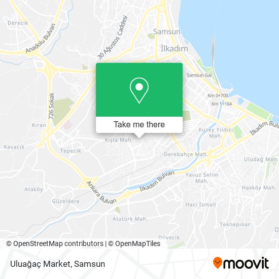 Uluağaç Market map