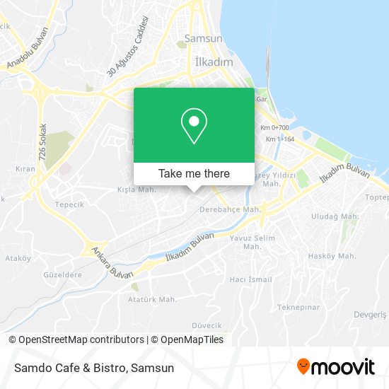 Samdo Cafe & Bistro map