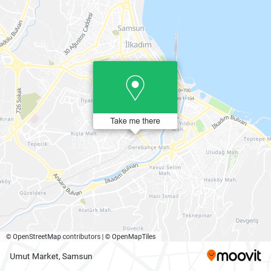 Umut Market map